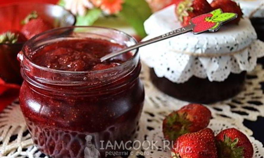 Рецепт клубничного джема в мультиварке