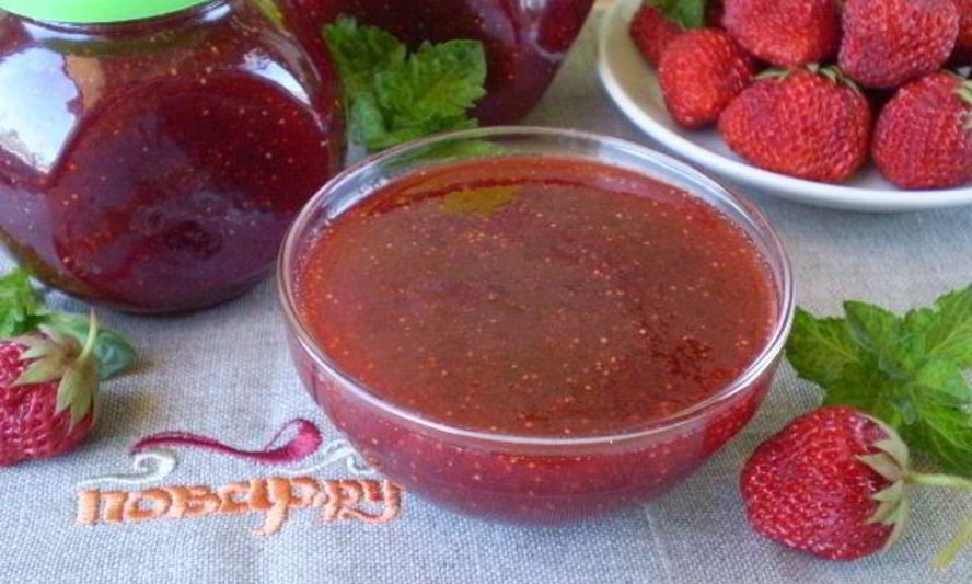 Рецепт клубничного джема