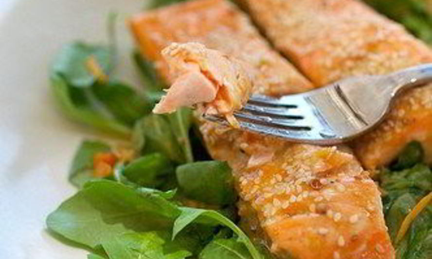 Рецепт лосося с апельсиновым джемом