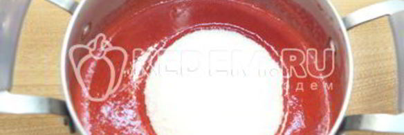 малиновый джем без косточек