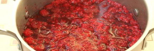 малиновый джем с апельсином