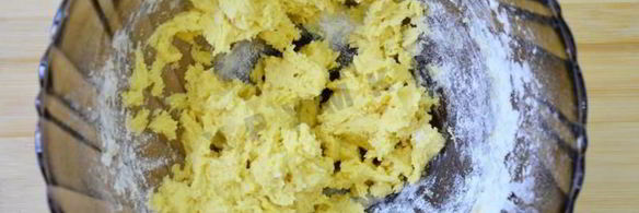 песочные корзинки с джемом