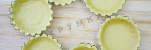 песочные корзинки с джемом