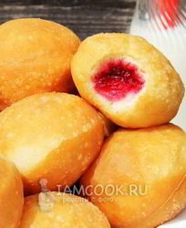 Пончики с джемом