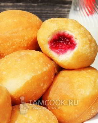 Пончики с джемом
