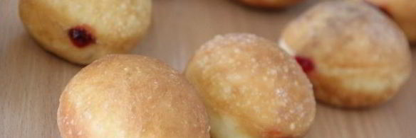 пончики с джемом