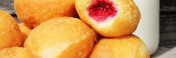 пончики с джемом