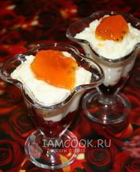 Рисовый пудинг с джемом