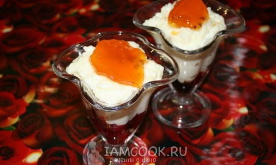 Рецепт рисового пудинга с джемом