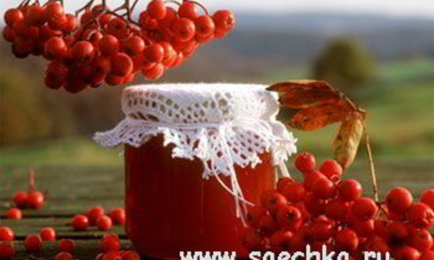 Рецепт рябинового джема