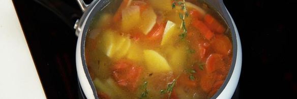 сельдь конфи с пармантье и свекольным джемом