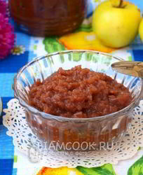 Шоколадно-яблочный джем