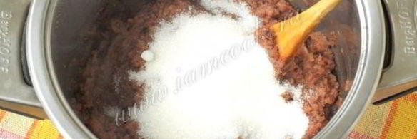 шоколадно-яблочный джем