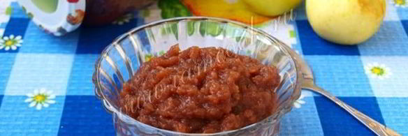 шоколадно-яблочный джем