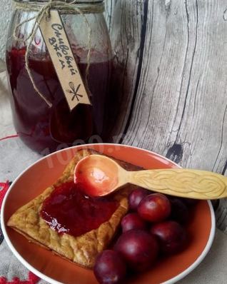 Сливовый джем из слив на зиму