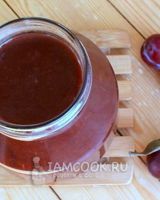 Сливовый шоколадный джем