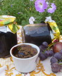 Виноградно-сливовый джем