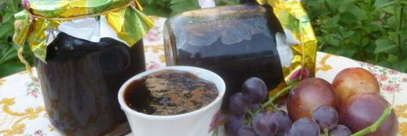 виноградно-сливовый джем