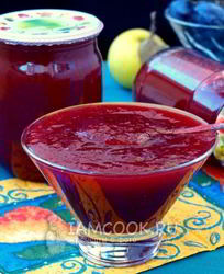 Яблочно-сливовый джем на зиму