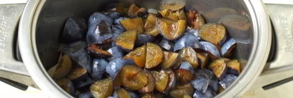 яблочно-сливовый джем на зиму