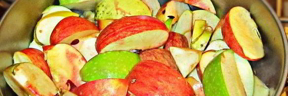 яблочный джем с черноплодной рябиной