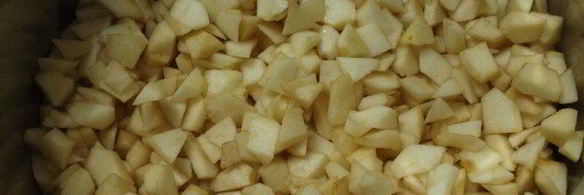 яблочный джем с карамелью