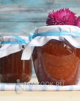 Яблочный джем в мультиварке на зиму