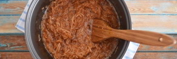 яблочный джем в мультиварке на зиму