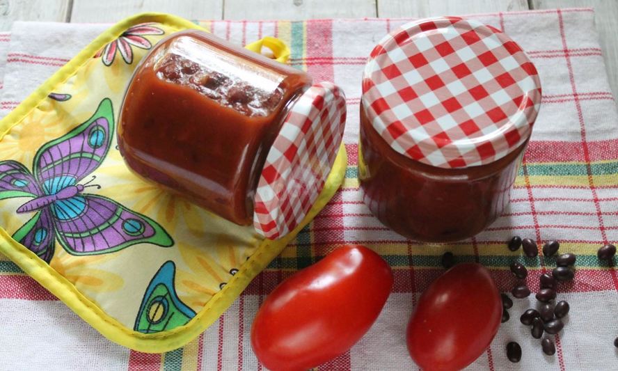 Рецепт фасоли в томате на зиму