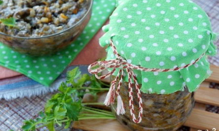 Рецепт икры из грибов на зиму