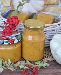 Икра из патиссонов с корнем петрушки и сельдерея на зиму