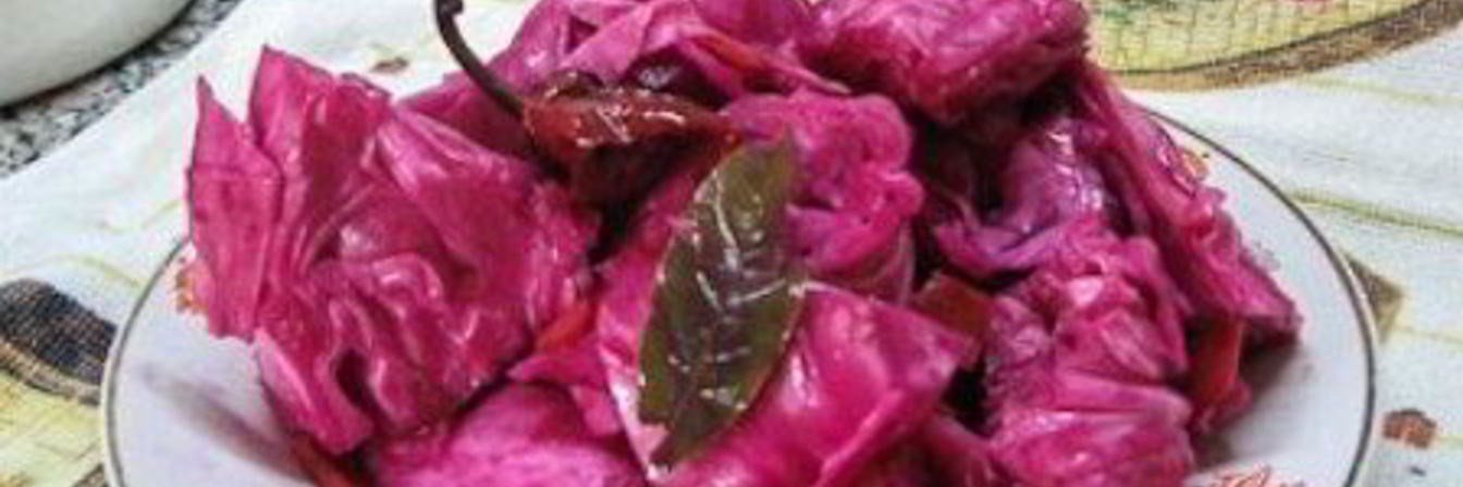 Капуста со свеклой на зиму