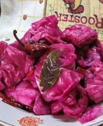 Капуста со свеклой на зиму