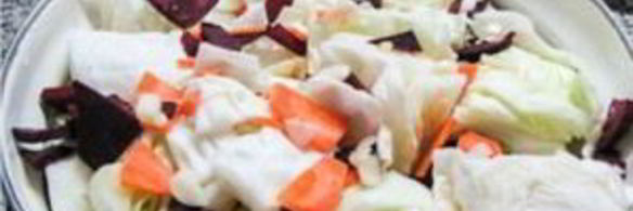 капуста со свеклой на зиму