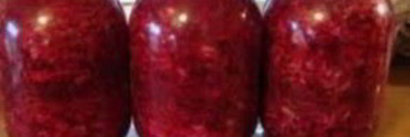 капуста со свеклой на зиму