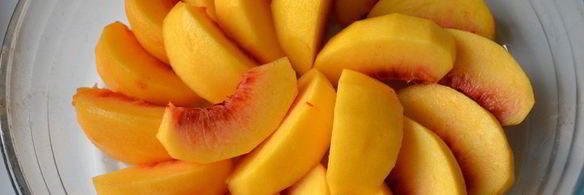 карамелизированные персики для начинки