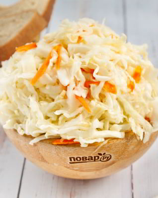Хрустящая квашеная капуста
