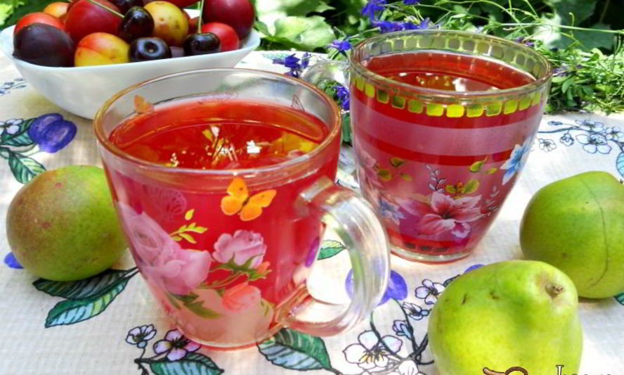 Рецепт компота ассорти