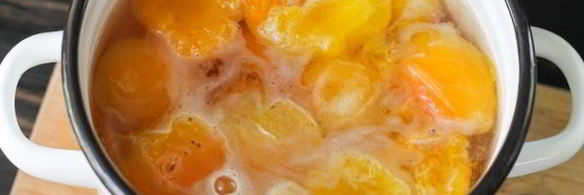 компот из абрикосов на зиму без стерилизации