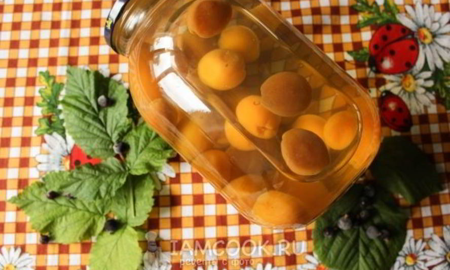 Рецепт компота из абрикосов на зиму