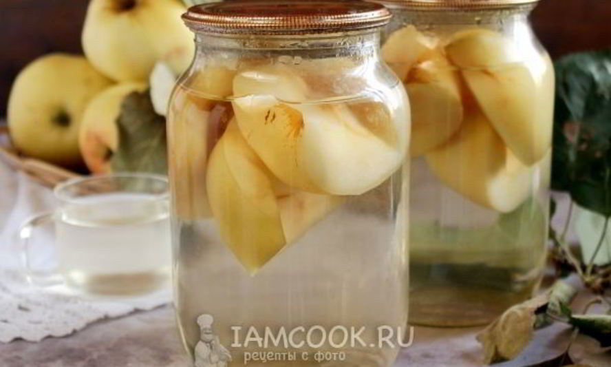 Рецепт компота из антоновки на зиму