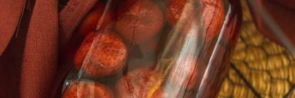 компот из черешни и клубники на зиму