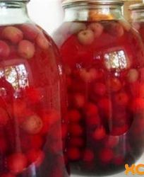 Компот из черешни на зиму