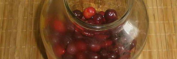 компот из черешни на зиму