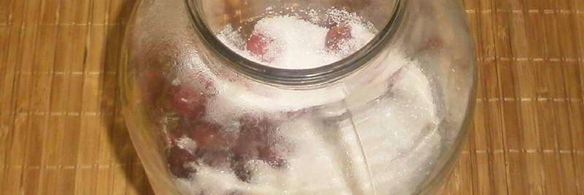 компот из черешни на зиму