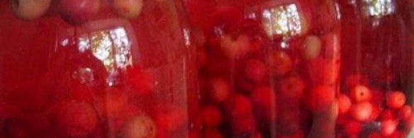 компот из черешни на зиму