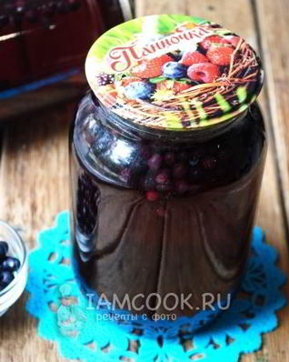 Компот из черники