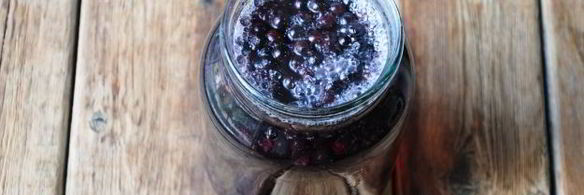 компот из черники