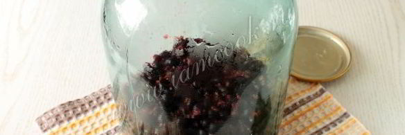 компот из черной смородины на зиму