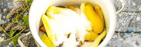 компот из груш и слив на зиму